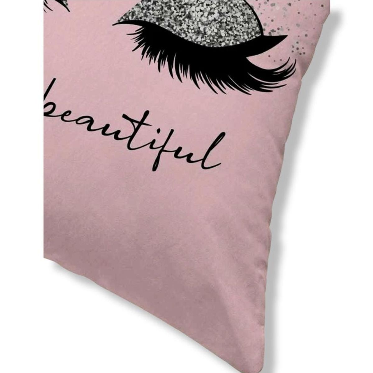 MROTTO - Funda de Cojín Decorativo Estampado Rosado