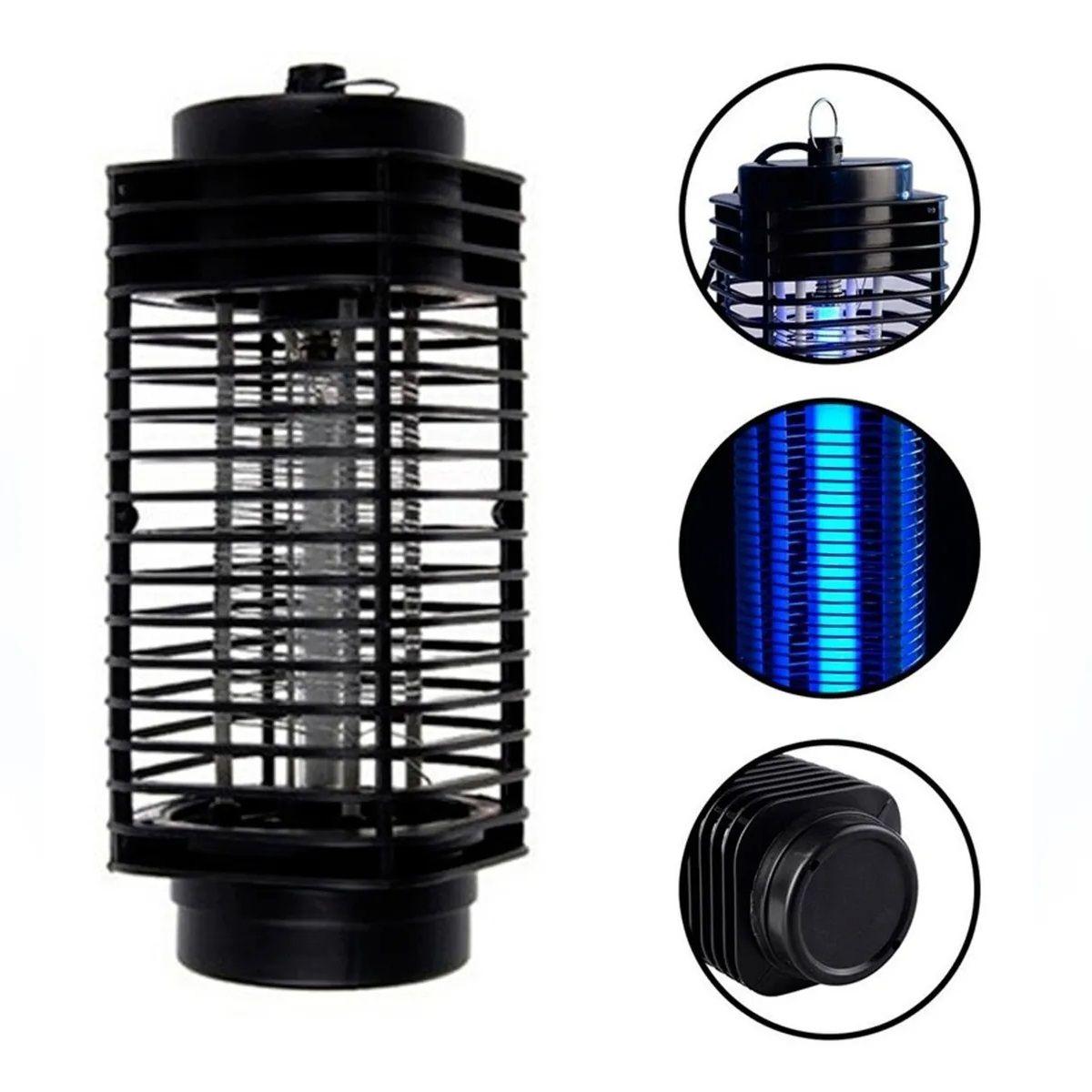 GENERICO - Lampara Mata Insectos Mata Mosca Colgante