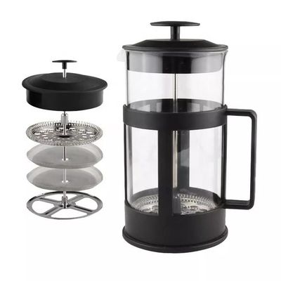 Generico Prensa Francesa 600 Ml Filtro Vidrio Cafetera Cafe