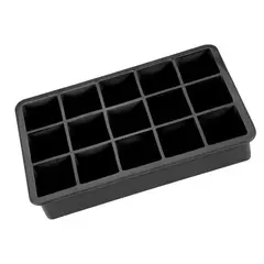GENERICO - Cubetera Silicona Molde Cubo de Hielo Bandeja Hielera