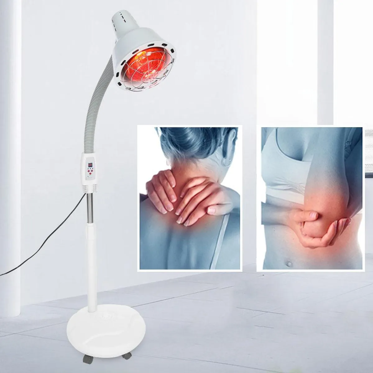 GENERICO - Lámpara de Terapia de Calefacción con Luz Infrarroja