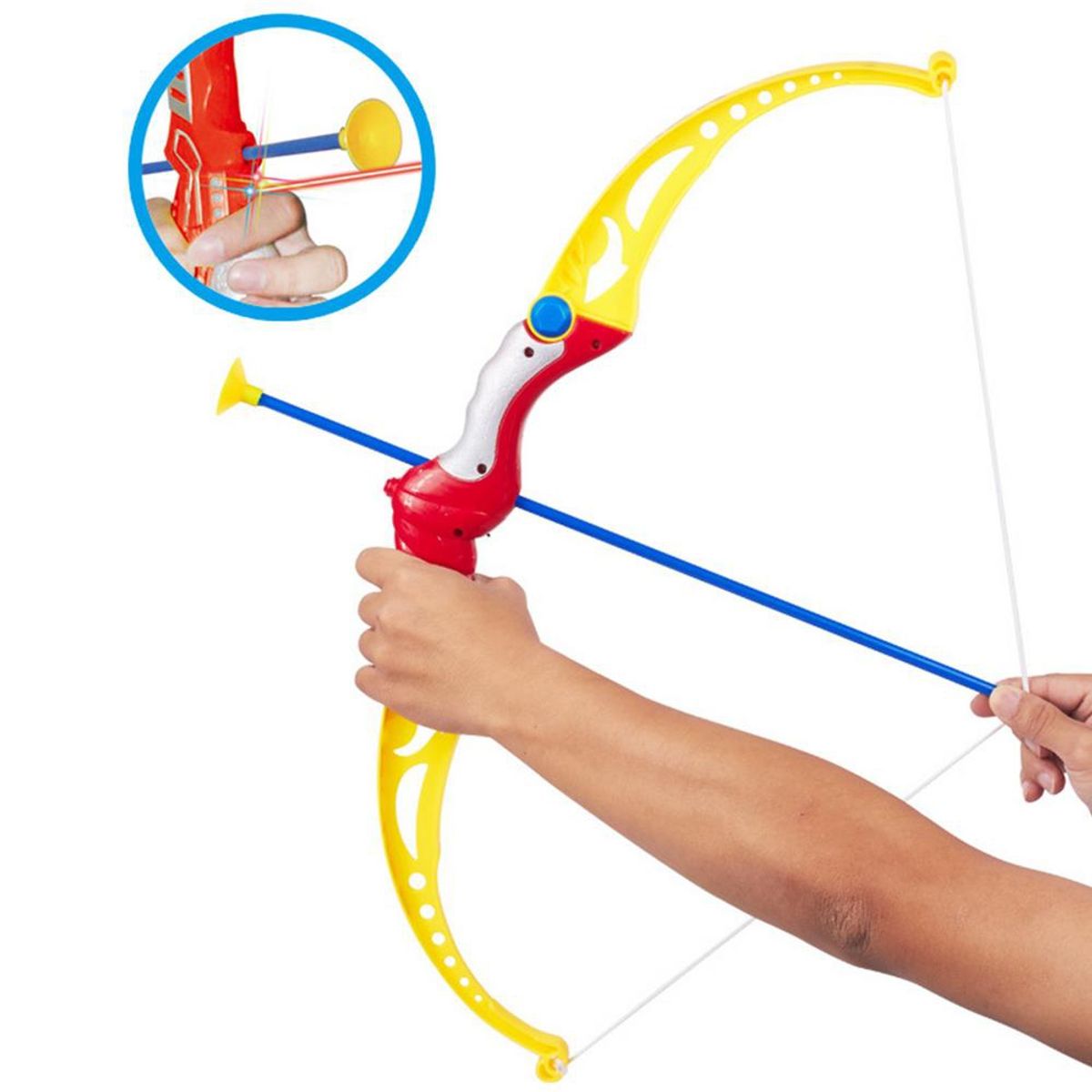 GENERICO - Set Arco y Flecha Juguete Niños 56 cm Colores