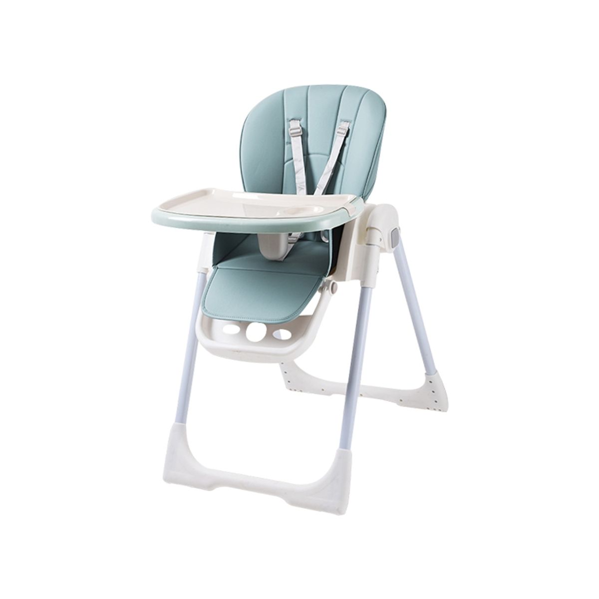 BABYMINE - Silla de Comer Plegable Evolution Menta