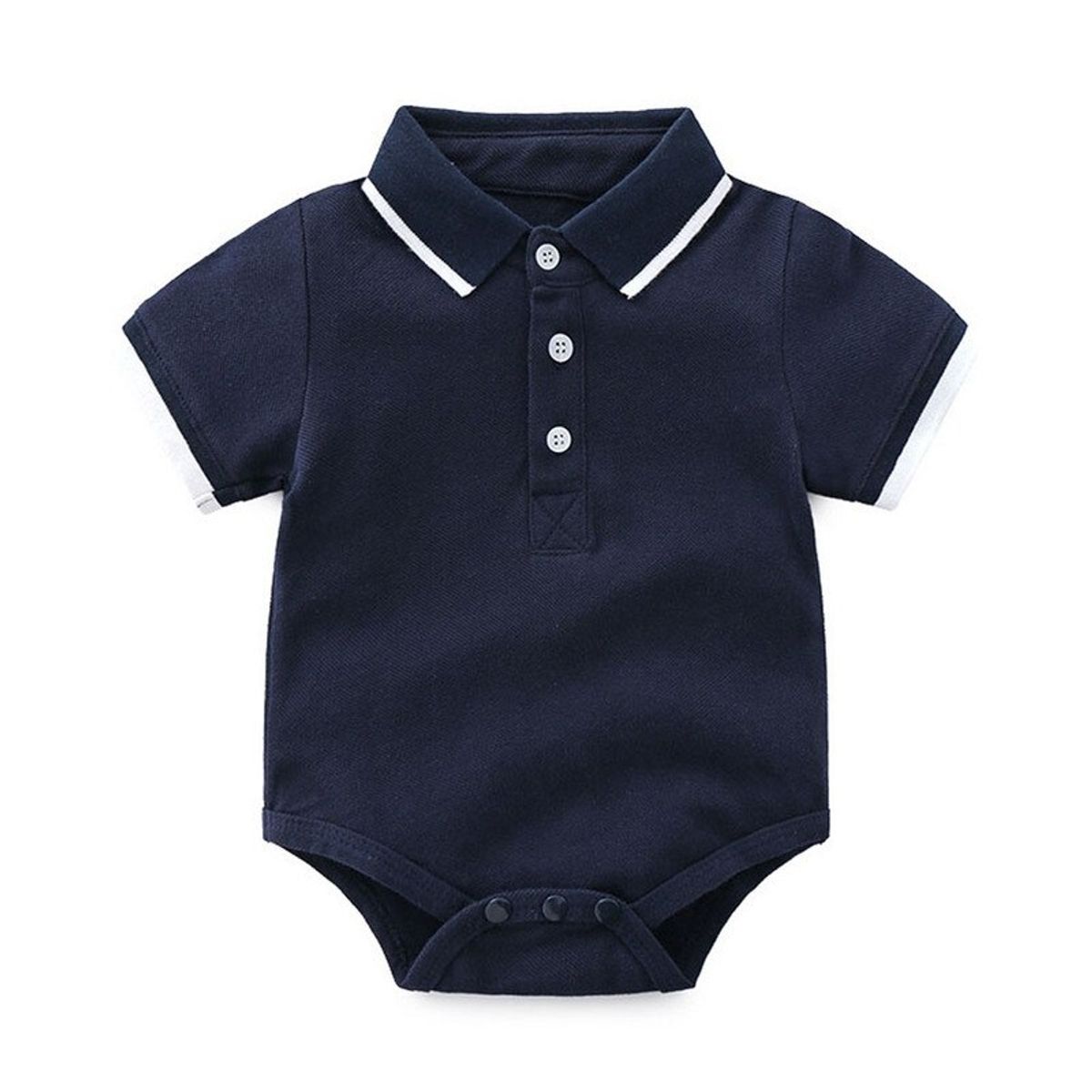 GENERICO - Short  Body Polera pique Conjunto niño bebe.