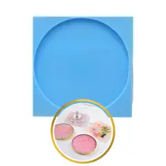 GENERICO - Molde Posa Vaso Circular 10cm Para Resina Epóxica