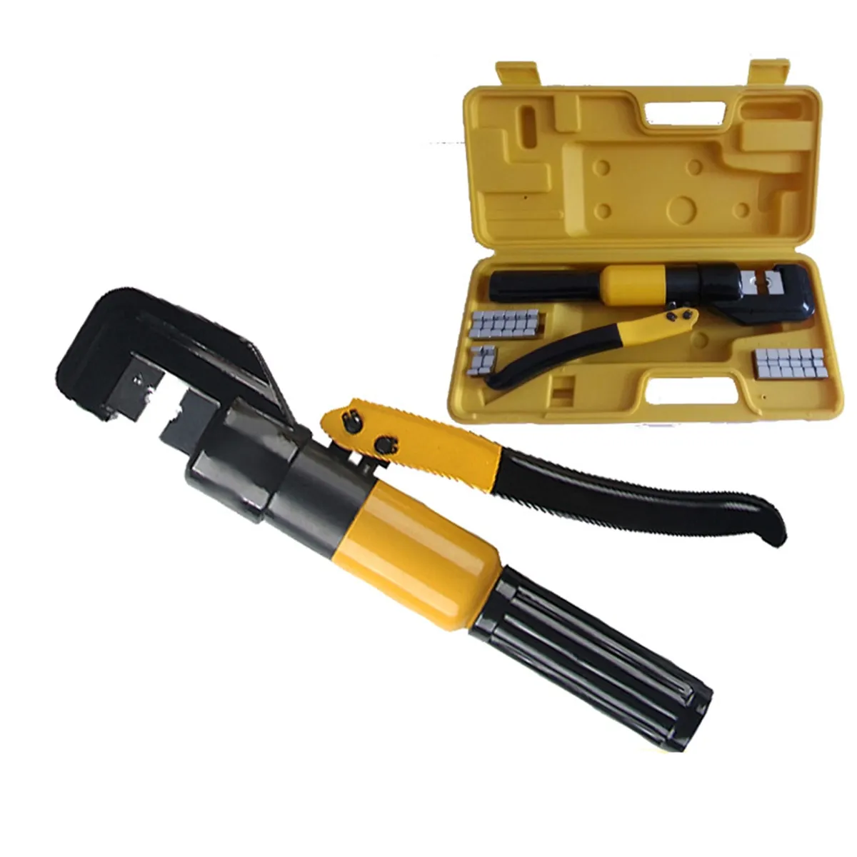 KUANGYE - Alicate Aprieta Terminales Prensa Hidraulica 8t Yqk-70