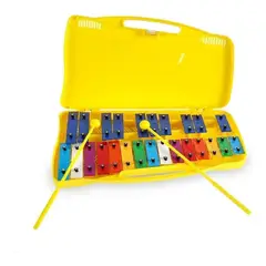 KUANGYE - Metalofono 25 Notas Color - Caja Amarilla