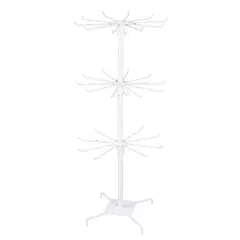 KUANGYE - Exhibidor De 3 Niveles. Tipo Araña (atril)