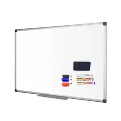 GENERICO - Pizarra Acrilica 50x70 de pared + Borrador + 3 plumones