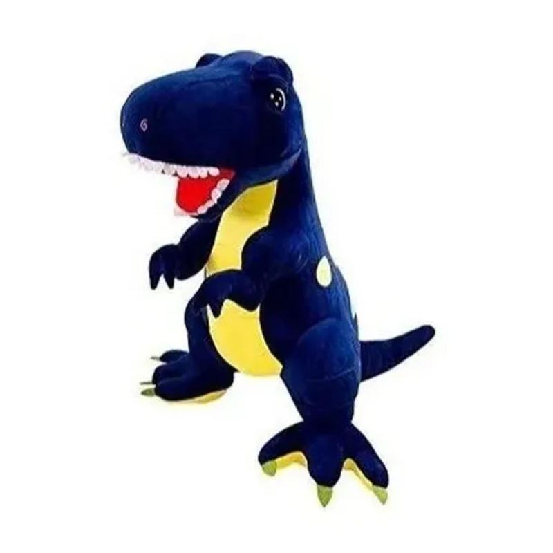 GENERICO - Dinosaurio T Rex Peluche 60 Cm Azul