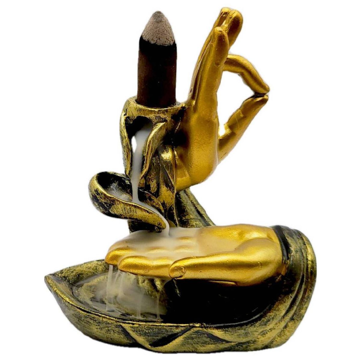 GENERICO - Cascada de Humo Manos Doradas de Buda