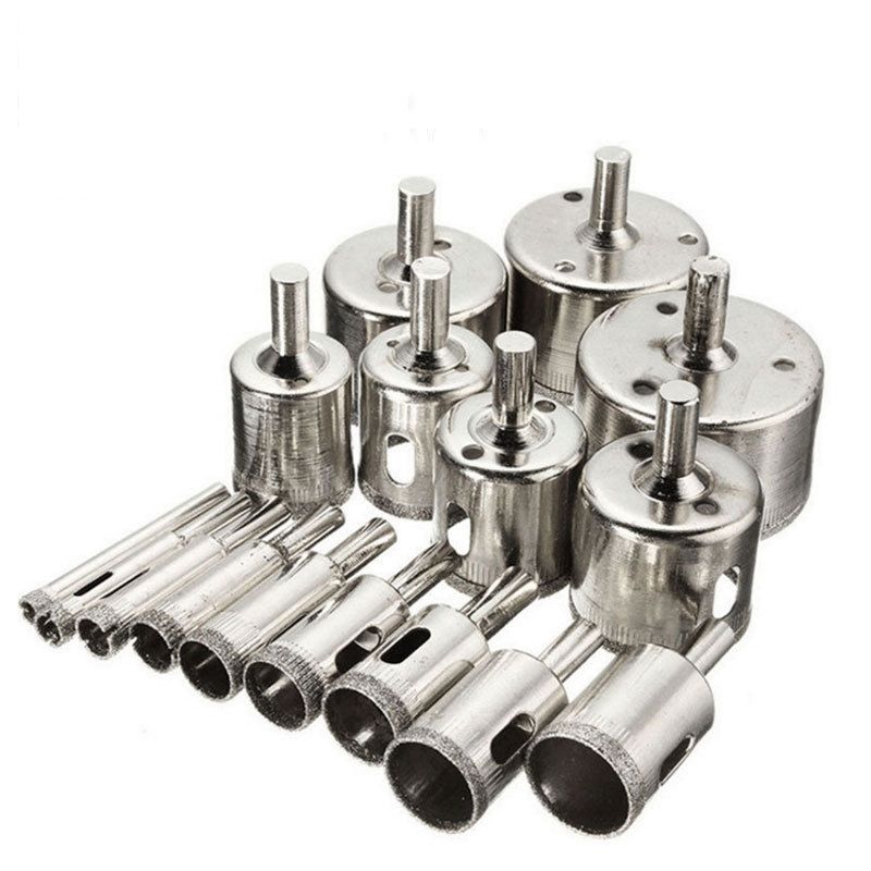 KUANGYE - Brocas Copa Para Cerámicos Mármol Vidrio Piedra 16pcs