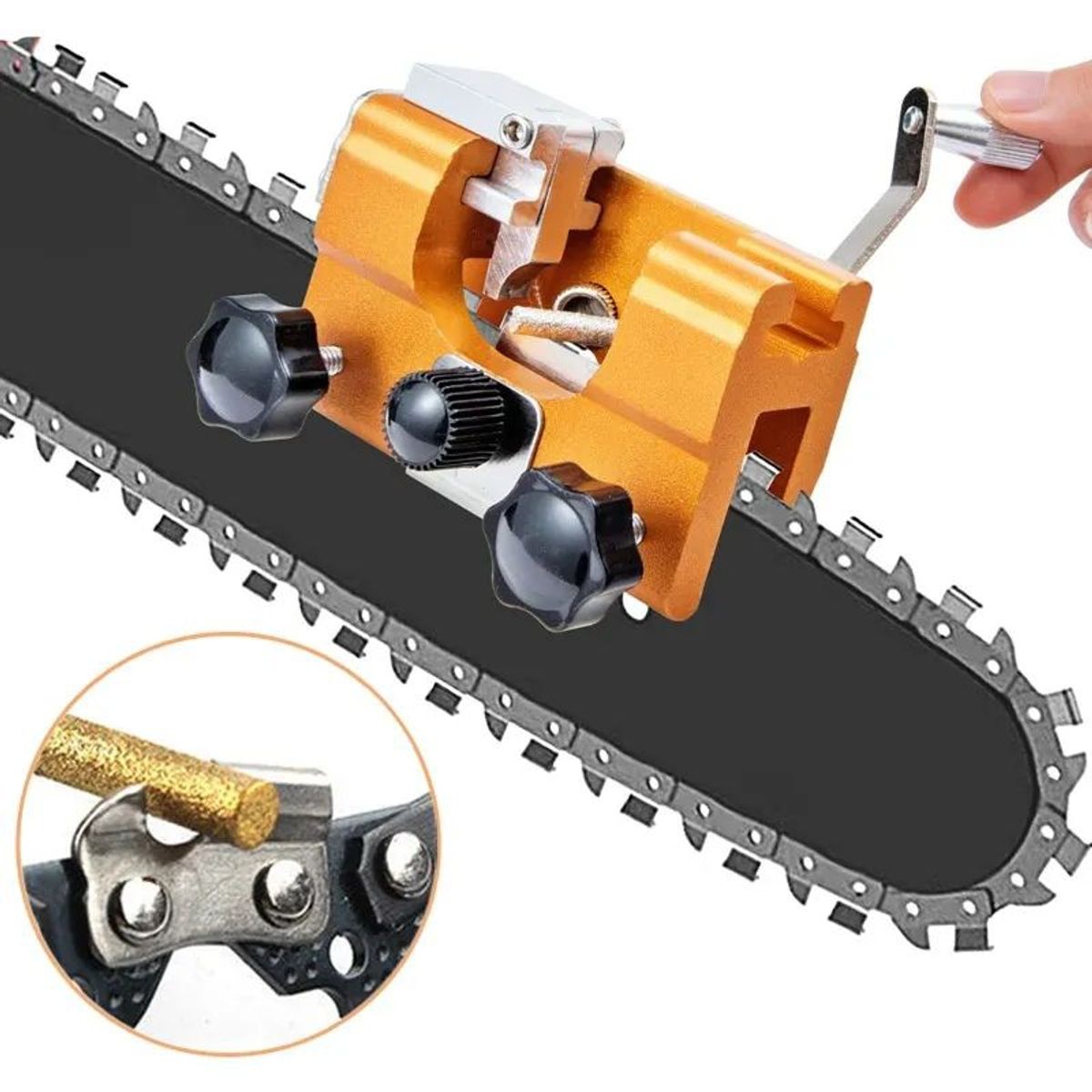 KUANGYE - Afilador De Sierras Caladoras Para Afilar Cadenas De Motosie