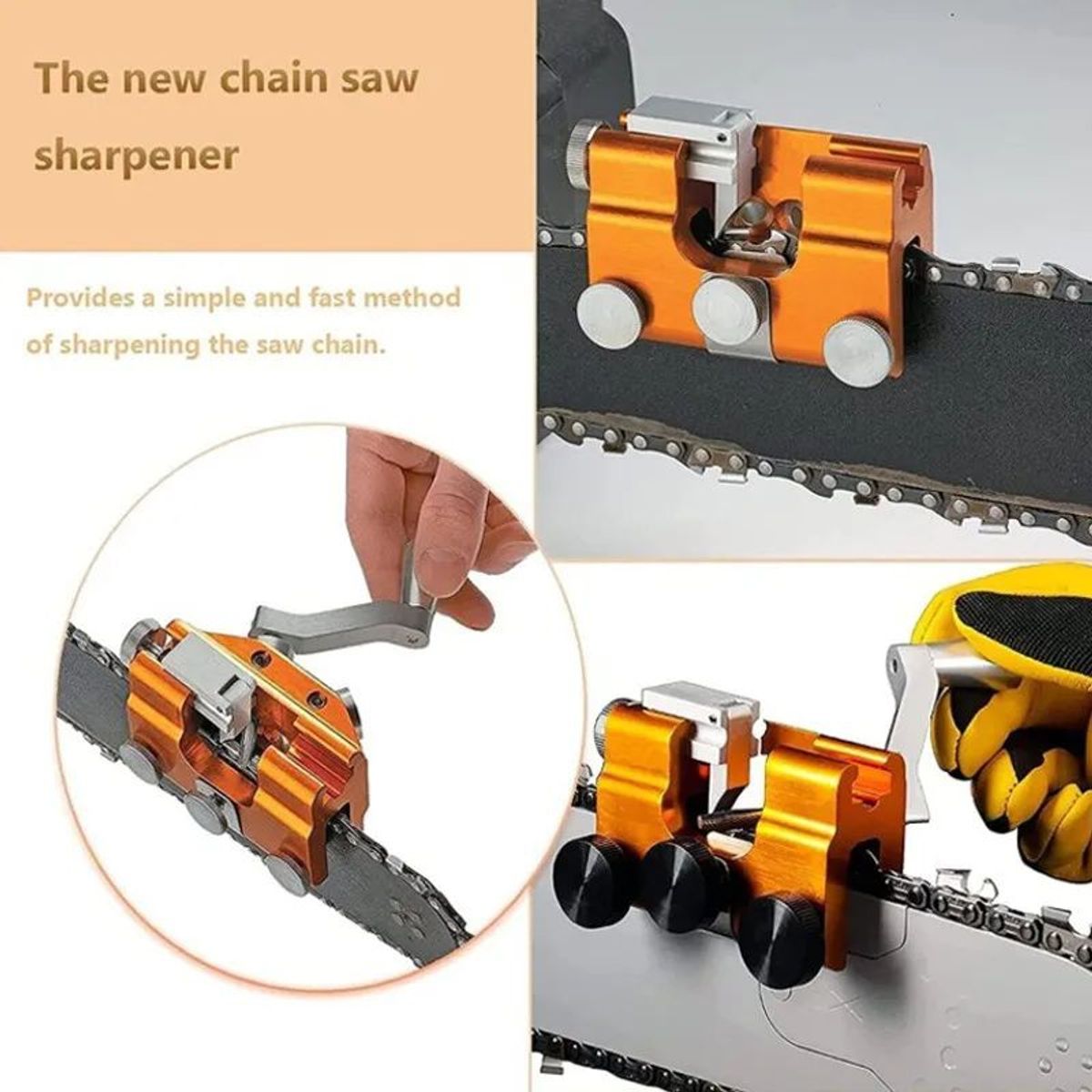 KUANGYE - Afilador De Sierras Caladoras Para Afilar Cadenas De Motosie