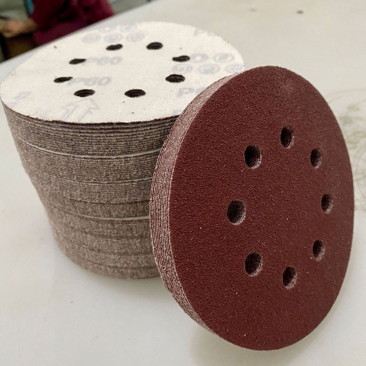 KUANGYE - Pack / Set 120 Lijas Velcro De 4.5 / 115mm P40-60-80-100-120