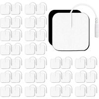 40 Unids Almohadillas De Electrodos 5x5cm Electroterapia Para Tens