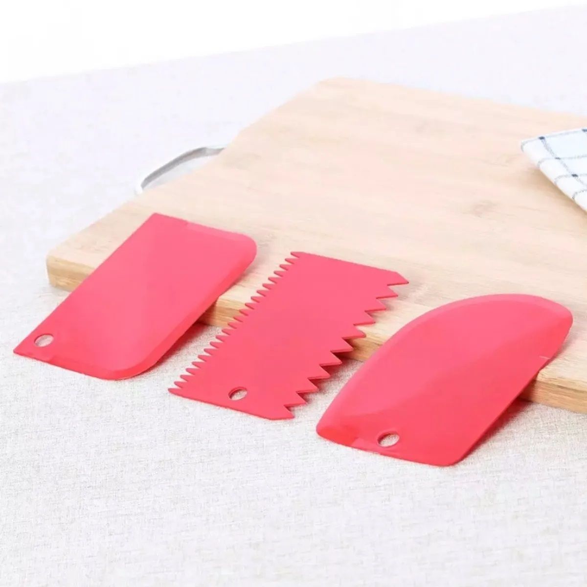 GENERICO - Kit Reposteria 3 Paleta Decoracion Torta Espatula Cumpleaños