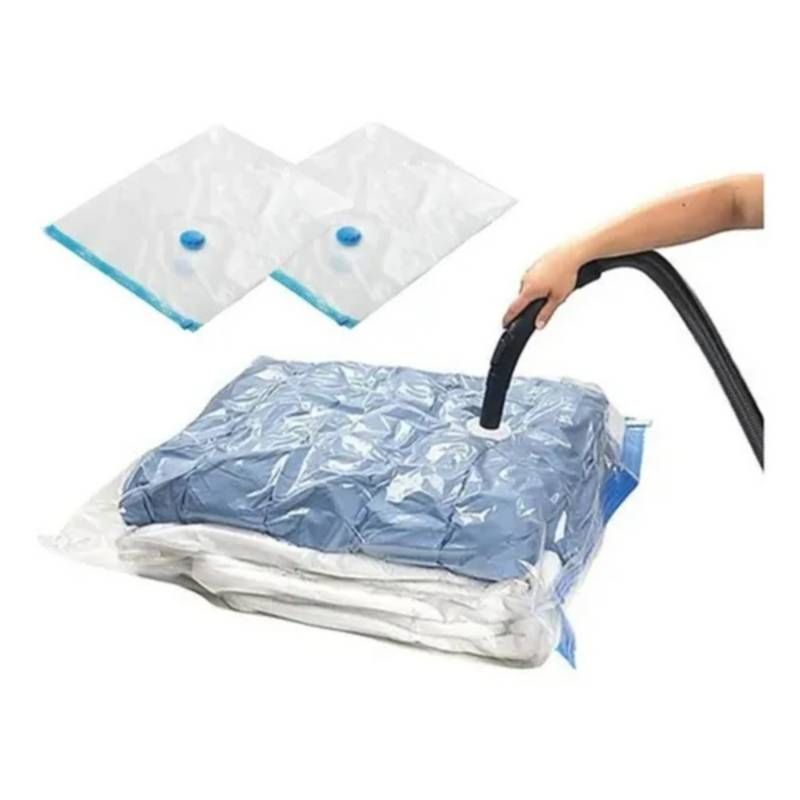GENERICO - x1 Bolsas De Almacenaje Al Vacío Para Ropa 80x110 cm