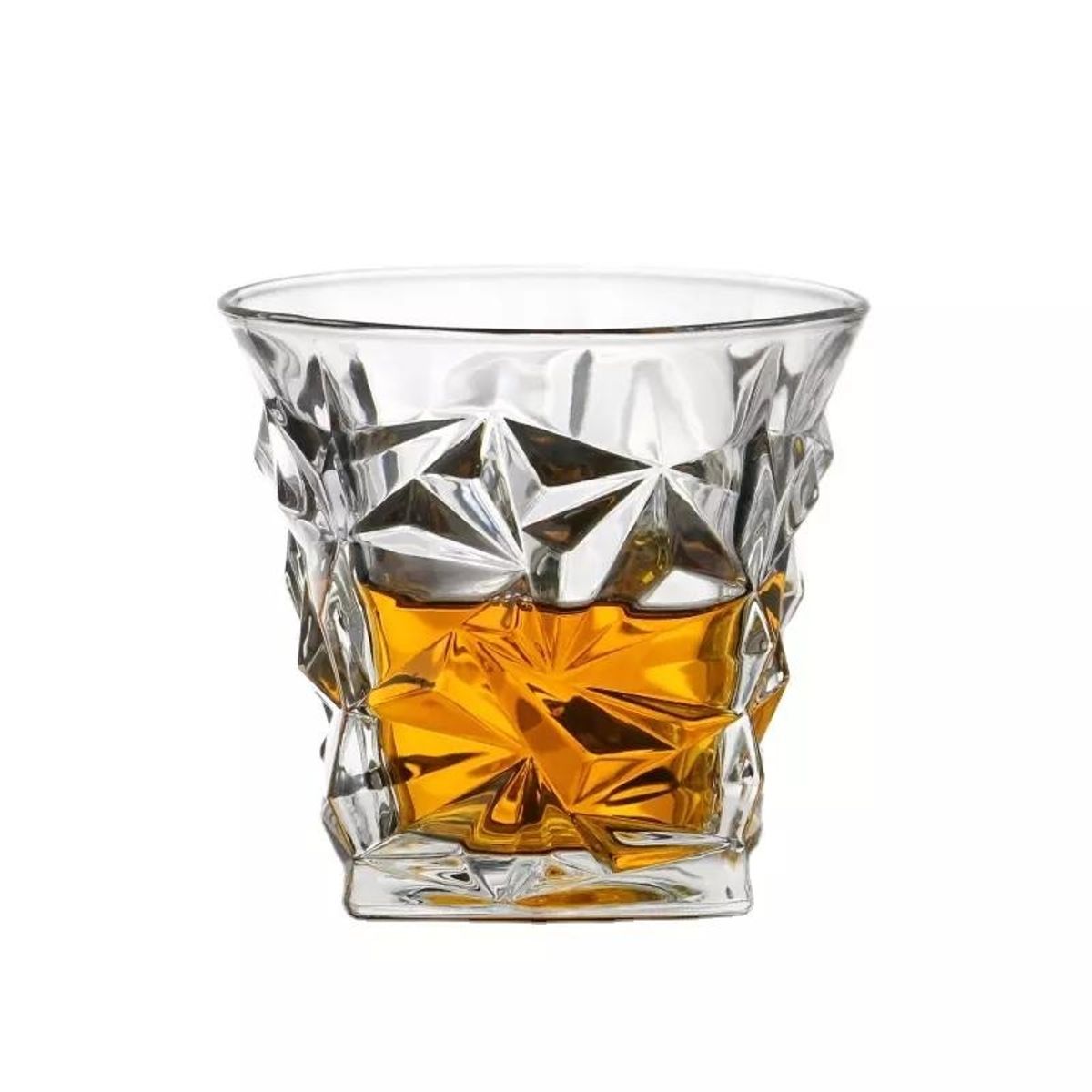 GENERICO - Set 6 Vasos Whisky con diseño de hielos estilo moderno y elegante