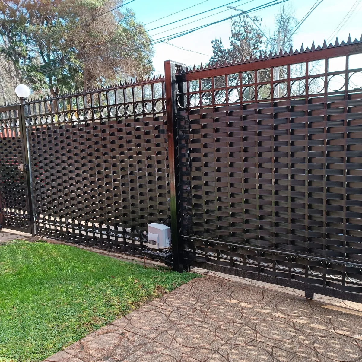 VALSTORE DECO Y DESIGN - Cinta Valstore Polipropileno cubre cercos para 6 m2, ancho 50 mm, incluye broches