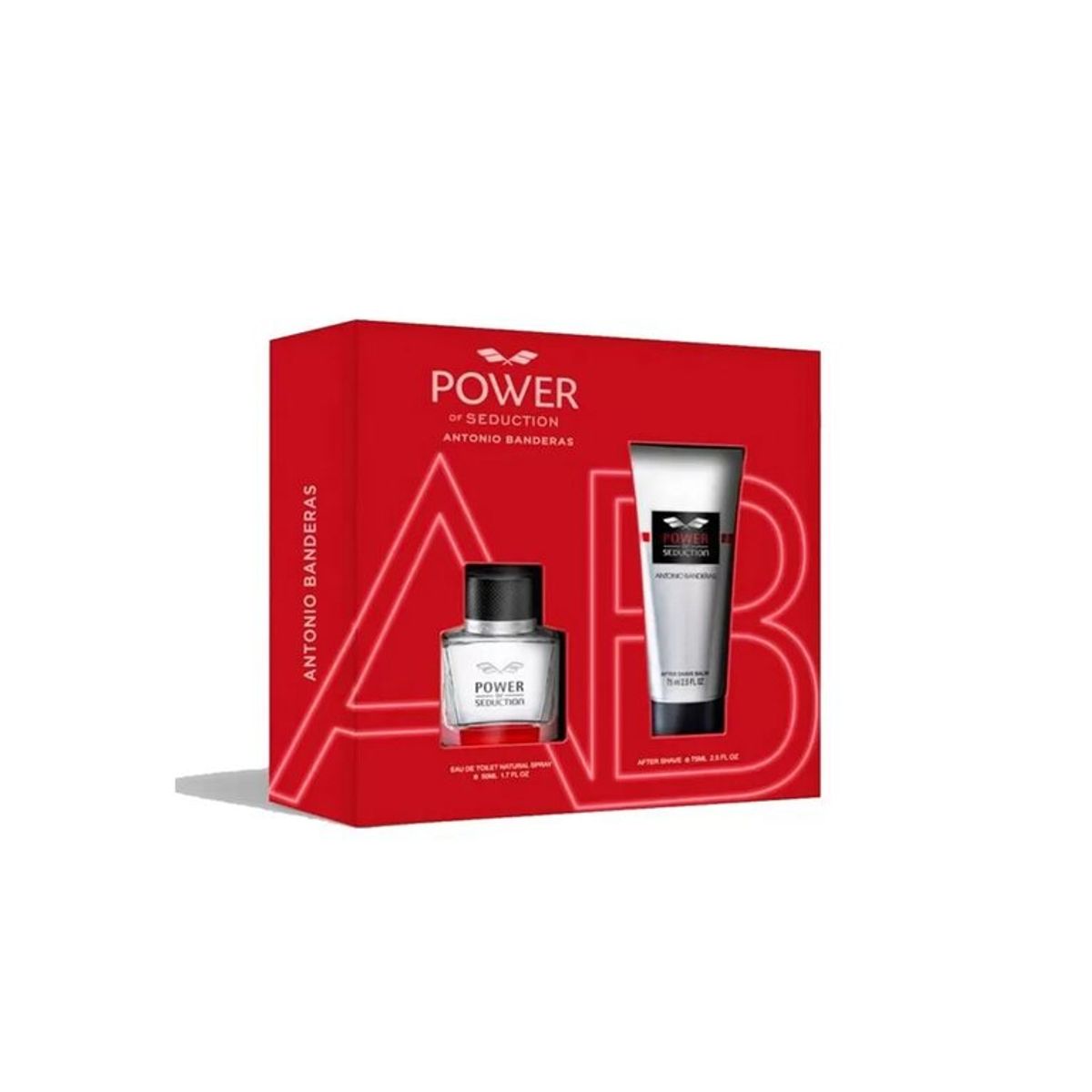 ANTONIO BANDERAS - POWER OF SEDUCTION ESTUCHE EDT 50MLAFSHAVE BALM 75ML