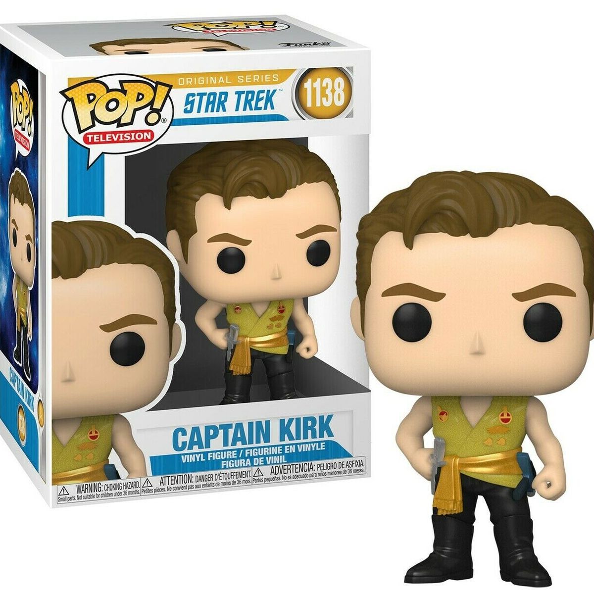 FUNKO - Funko Pop Captain Kirk N°1138 Star Trek