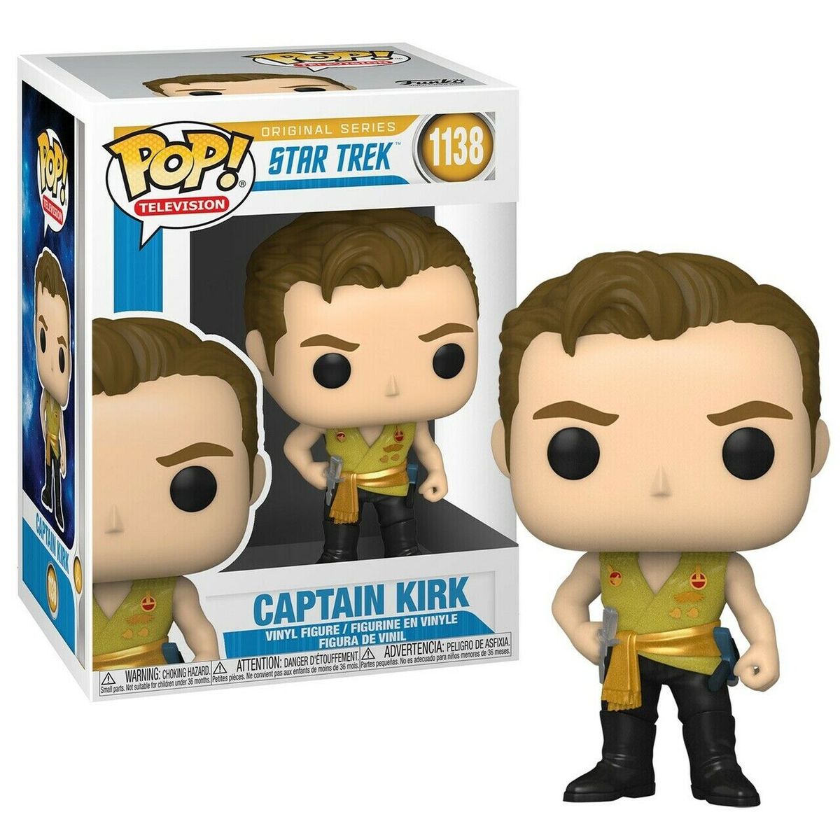 FUNKO - Funko Pop Captain Kirk N°1138 Star Trek