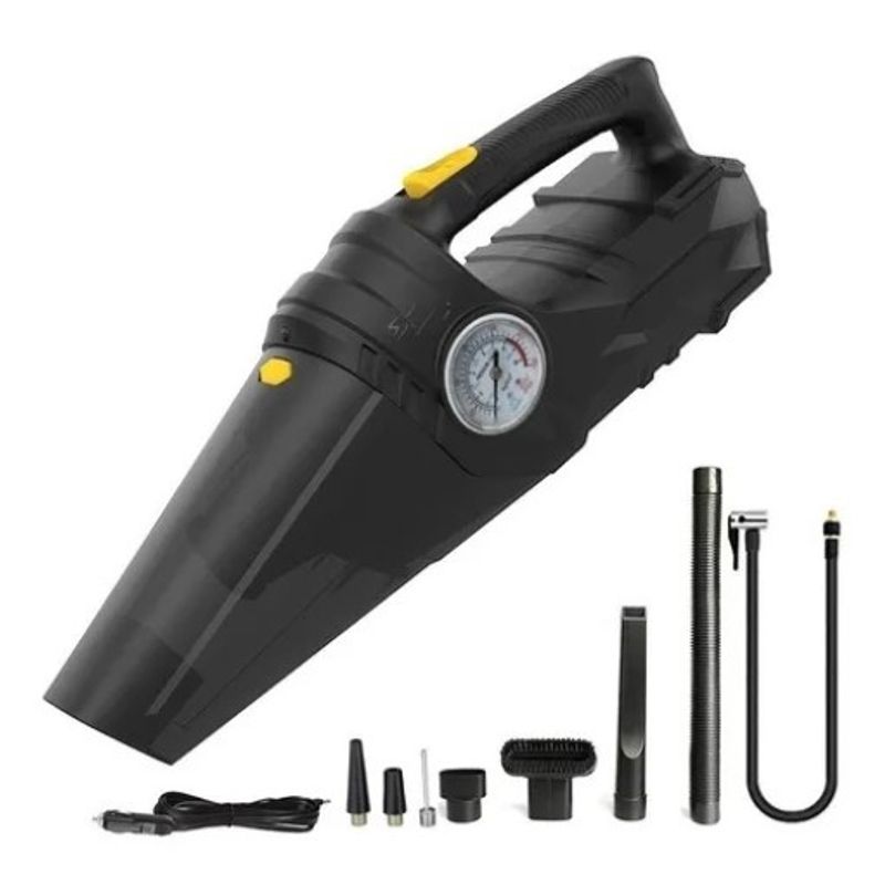 GENERICO - Aspiradora Automóvil 12v 100w Compresor Inflador Led 4 En 1 / 261032