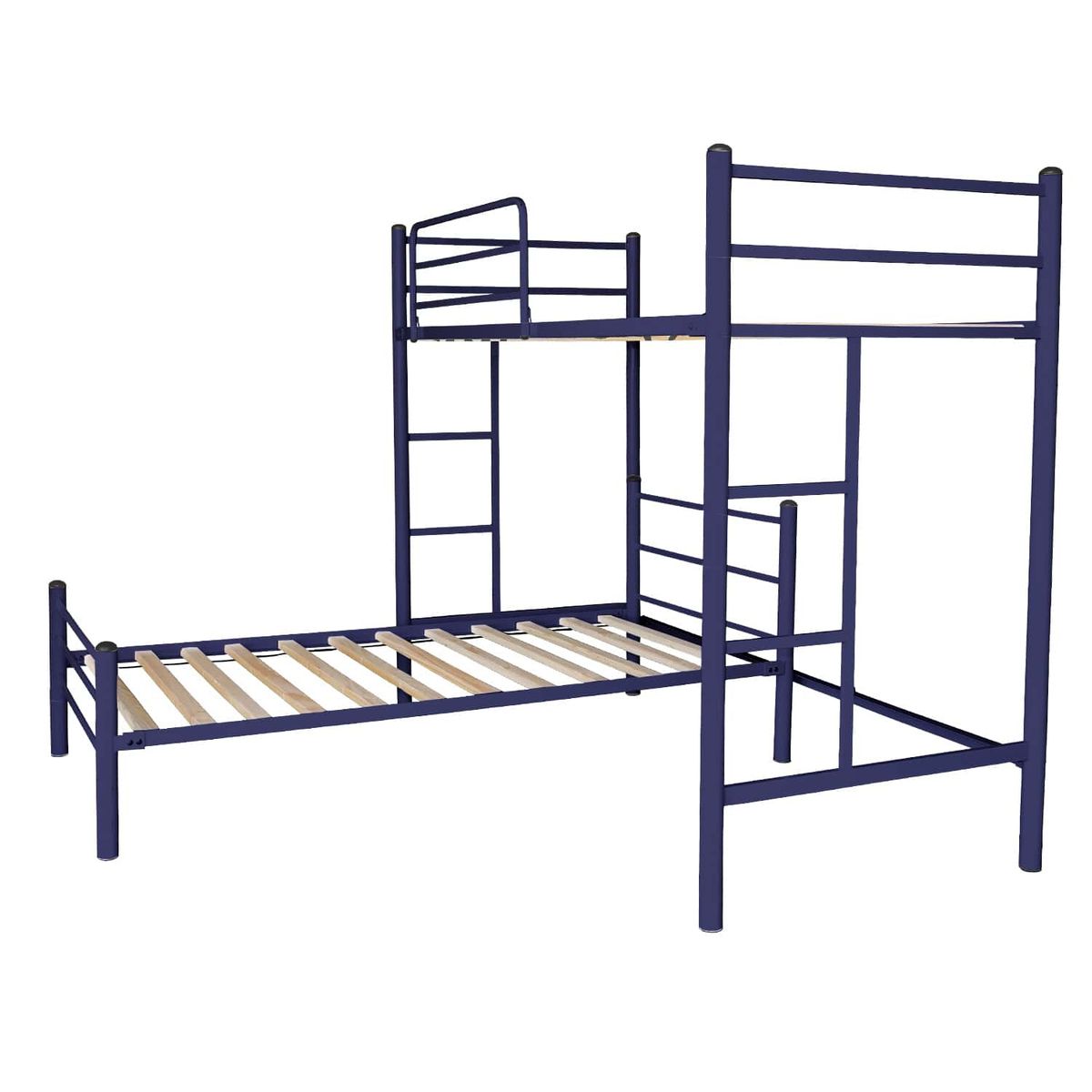 FUTONES Y MUEBLES - Cama Alta + Cama Baja 1,5 Plazas