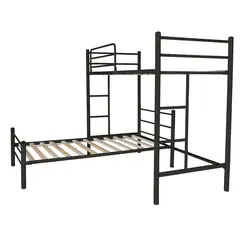 FUTONES Y MUEBLES - Cama Alta + Cama Baja 1 Plaza