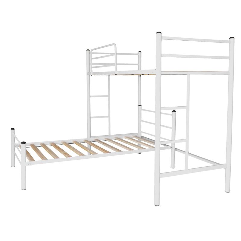 FUTONES Y MUEBLES - Cama Alta + Cama Baja 1 Plaza