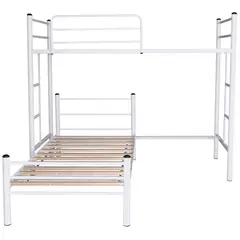 FUTONES Y MUEBLES - Cama Alta + Cama Baja 1,5 Plazas.