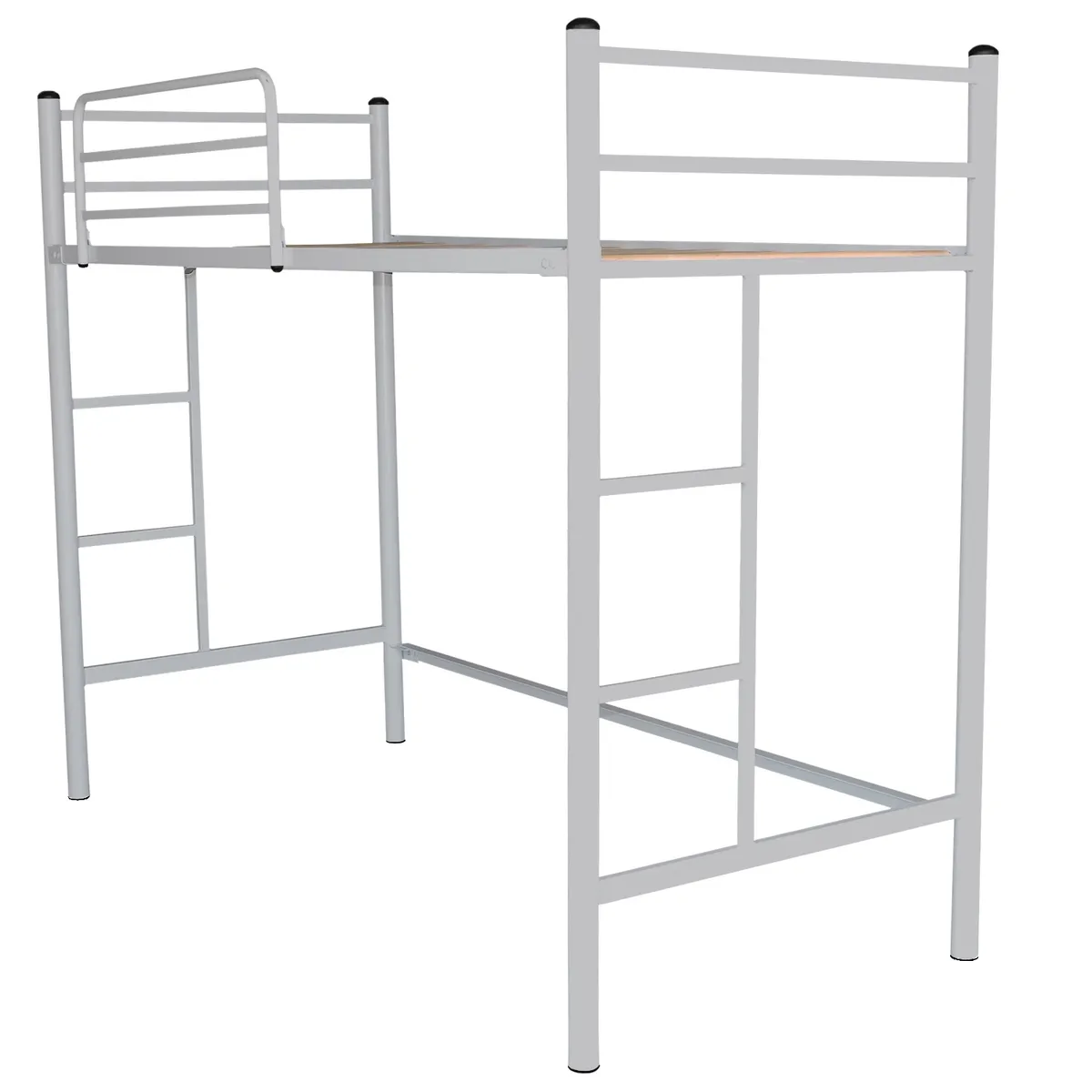 FUTONES Y MUEBLES - Cama Alta 1.5 Plaza Metálica