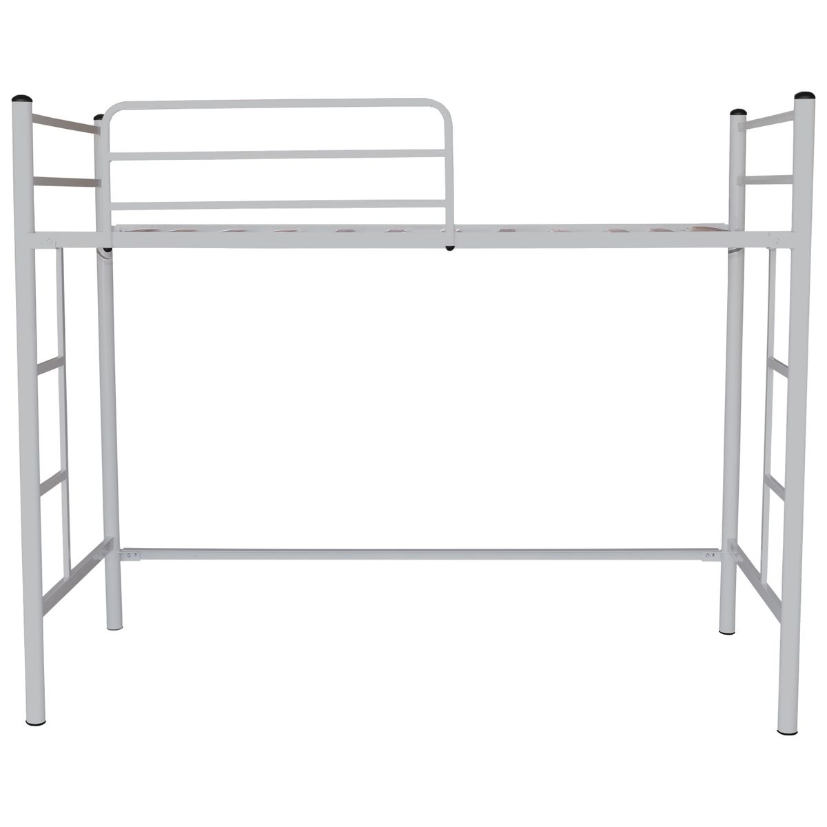 FUTONES Y MUEBLES - Cama Alta 1 Plaza Metálica