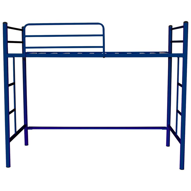 Cama Alta 1.5 Plaza Metalica