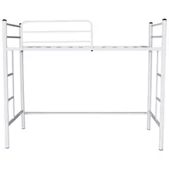 FUTONES Y MUEBLES - Cama Alta 1.5 Plaza Metálica