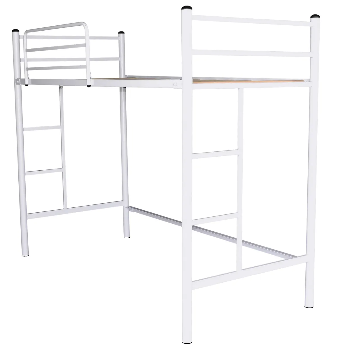 FUTONES Y MUEBLES - Cama Alta 1.5 Plaza Metálica