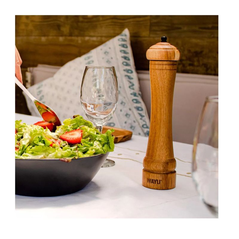 WAYU - Pimentero Wayu De Madera Pimienta Asados Cocina 26.5 Cm