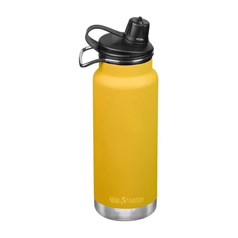 KLEAN KANTEEN - Botella Térmica TKWide 946 ML con Tapa Chug - Marigold