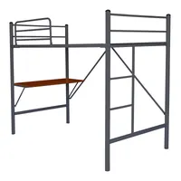 Cama Alta 1.5 Plaza Con Escritorio