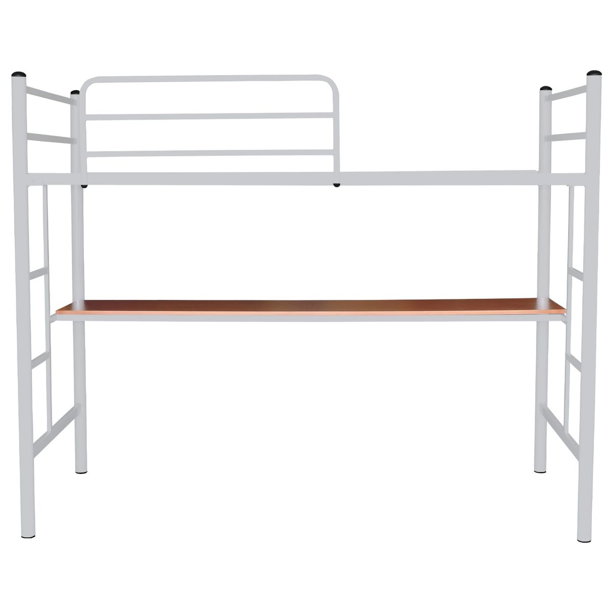 FUTONES Y MUEBLES - Cama Alta 1.5 Plaza Con Escritorio..