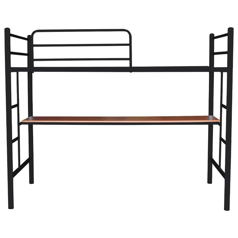 Cama Alta 1.5 Plaza Con Escritorio.