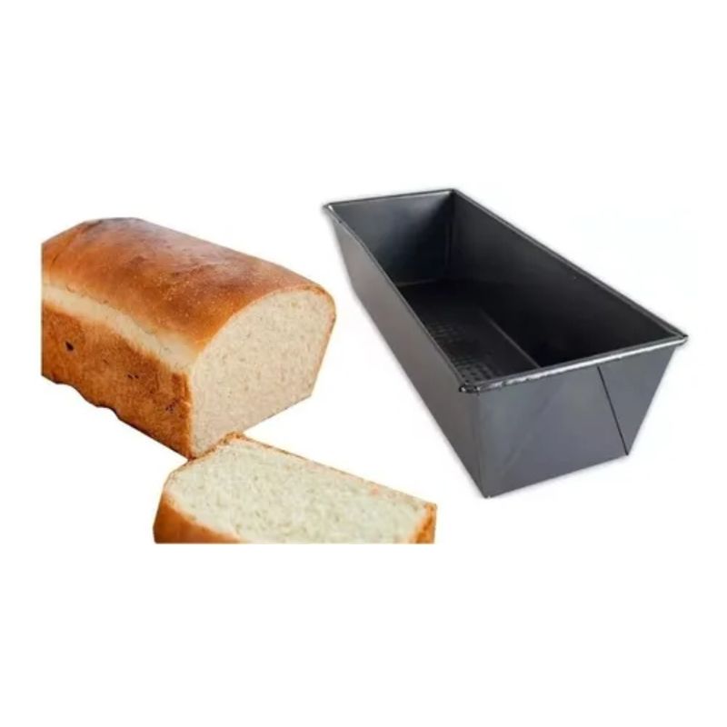 GENERICO - Molde Rectangular Antiadherente Repostería Queques Pan 30cm