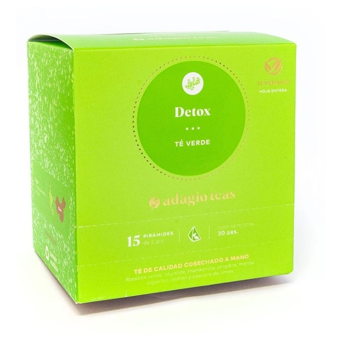 ADAGIO TEAS - Adagio Teas Caja 15 Teabags Detox