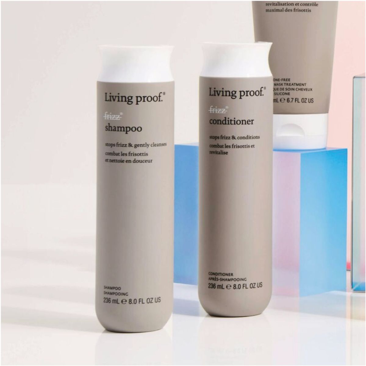 LIVING PROOF - Set No Frizz Shampoo y Acondicionador de Living Proof.-