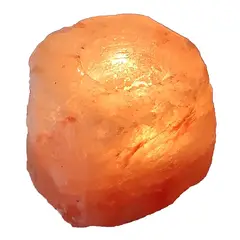 GENERICO - Portavela de Sal del himalaya natural
