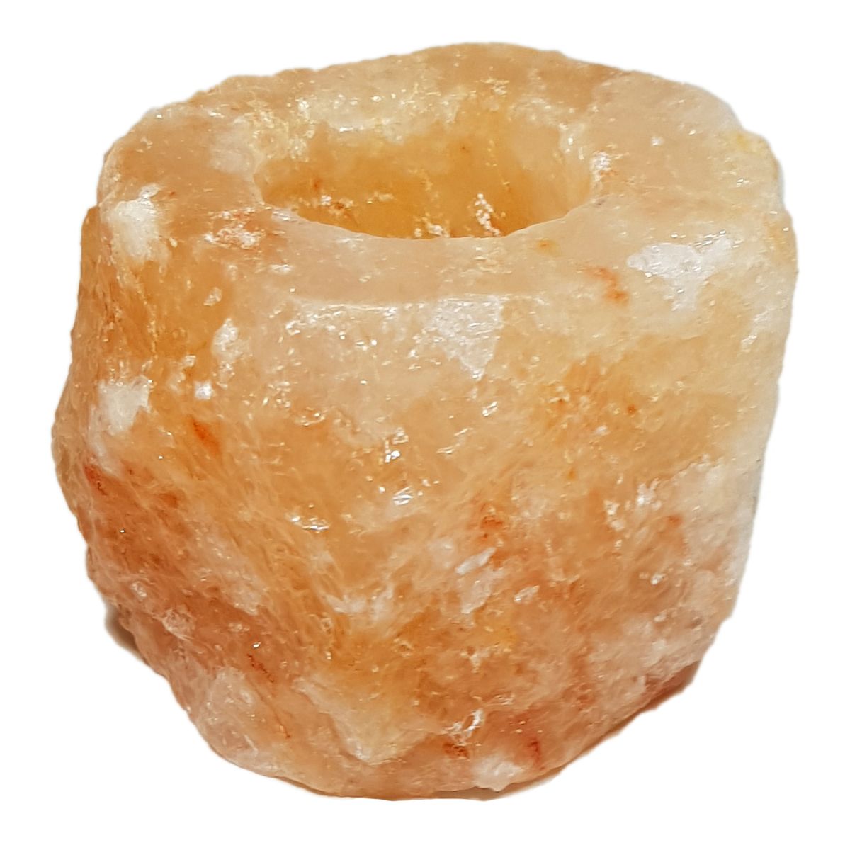 GENERICO - Portavela de Sal del himalaya natural