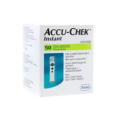 ACCU CHEK - 50 Tiras/ cintas Reactivas Instant