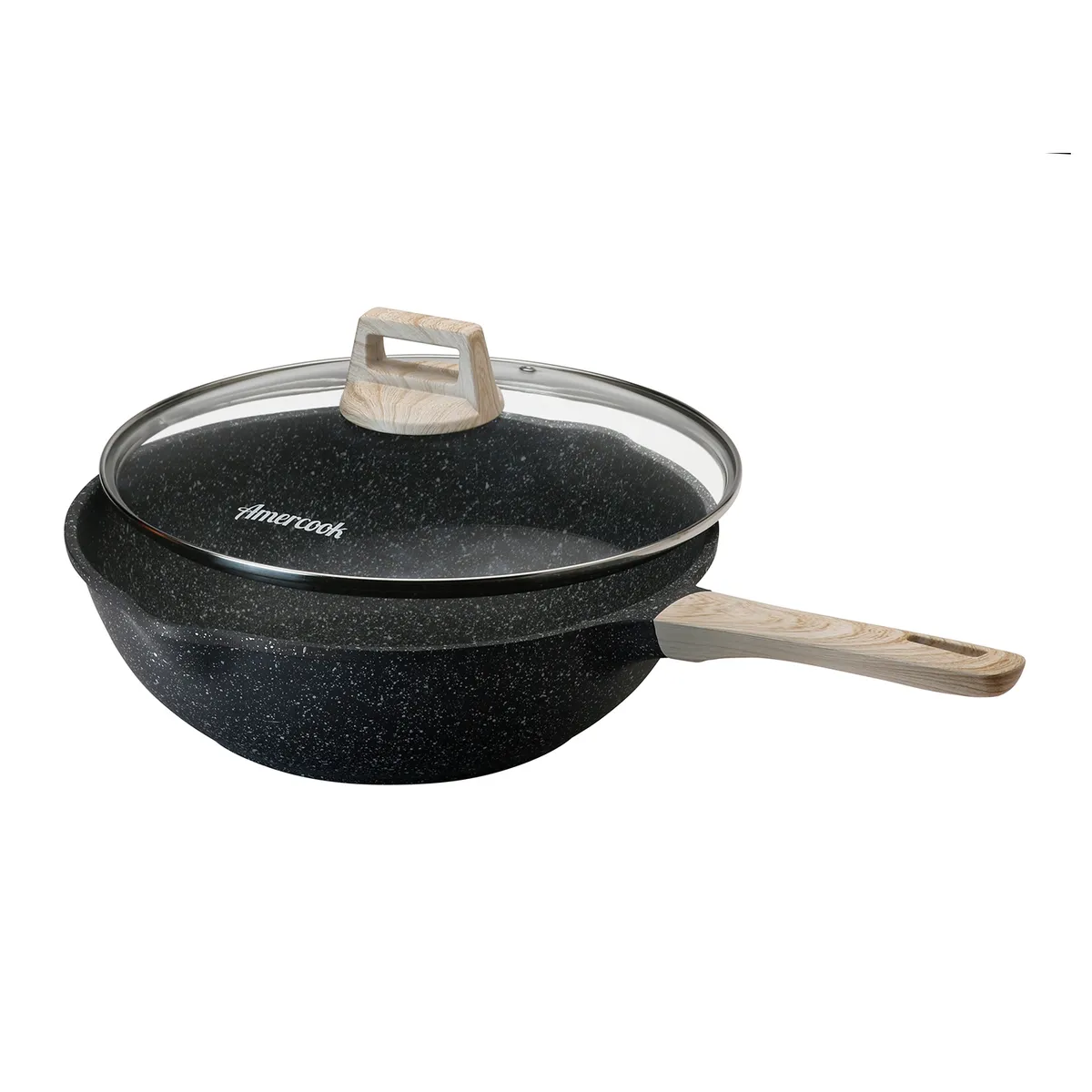 AMERCOOK - Wok de Aluminio Forjado 30 cm Kafka