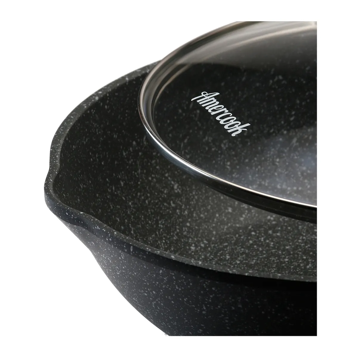 AMERCOOK - Wok de Aluminio Forjado 30 cm Kafka